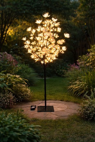 4ft 100 led solar powered - led,