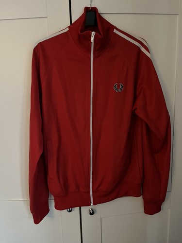 Fred perry men red zip - men's,