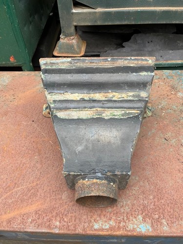 Cast iron decorative hopper - ,