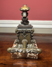 VERY HEAVY ANTIQUE BRONZE