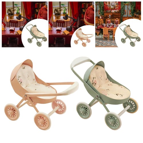 Miniature stroller toy role - stroller,