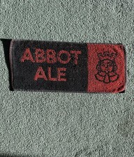 Greene King Abbot Ale Vintage Bar Towel: Bar Shed Man Cave Home Workshop Framing