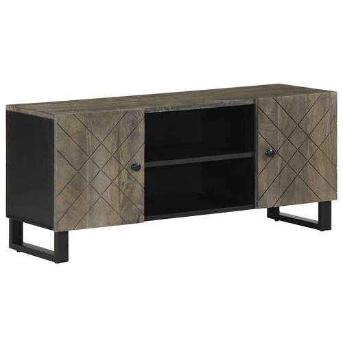 Cabinet black 105x33x46 cm - tv,