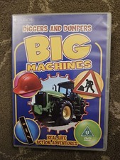 DIGGERS AND DUMPERS BIG MACHINES DVD KIDS