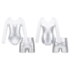 Girls Shiny Rhinestone Mesh