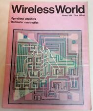 MAGAZINE - Vintage Wireless World Magazine Date Feb 1969 Information Technology 