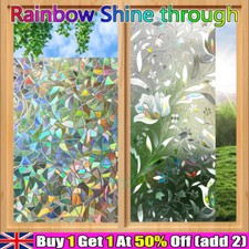 Rainbow Frosted Window Film