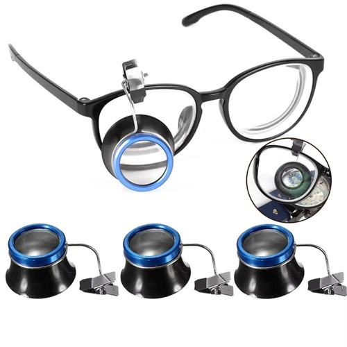 Clip eye loupe - eye, eyeglass