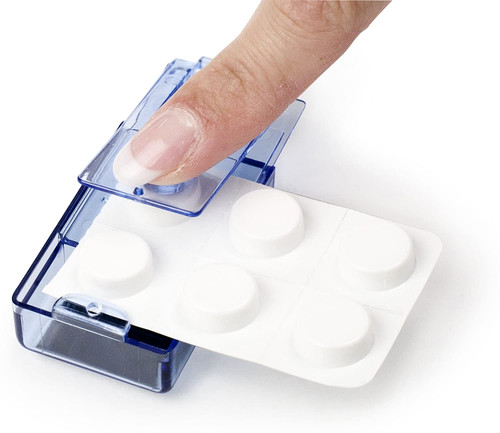 Pill tablet pusher - tablet,