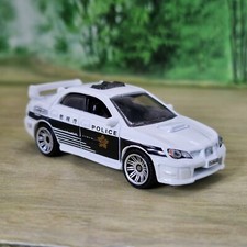 Matchbox Subaru Impreza WRX Police Car Diecast Model 1:61 (68) Ex. Condition