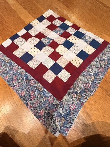 Handmade patchwork quilt - handmade,