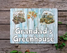 Garden Metal Sign Gift -