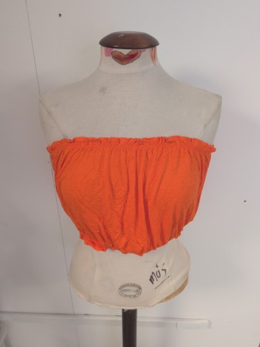 Primark orange boob tube - primark,