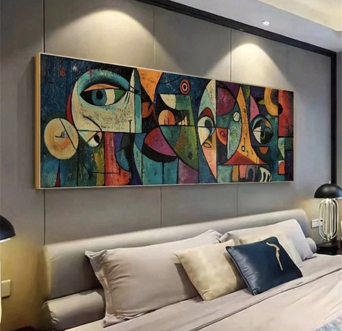 Unframed picasso style - style, canvas
