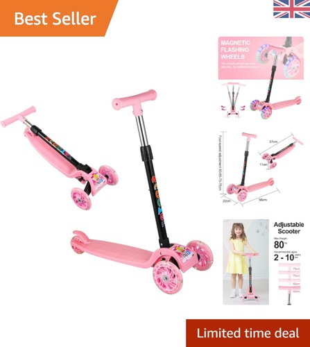 Adjustable wheel scooter - 3-wheel,