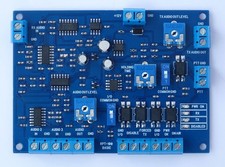 Radio repeater controller: adjustable holding time, audio mixer, I/O ports (DIY)