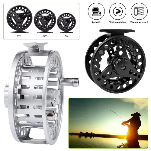 New fly fishing reel large - fishing,