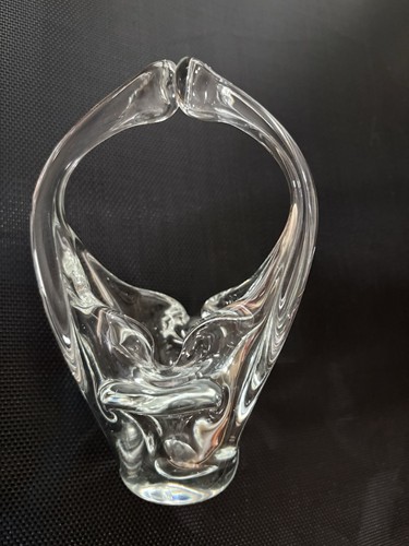 Vintage crystal basket - vintage,