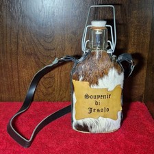 Vintage Italian Souvenir Flask