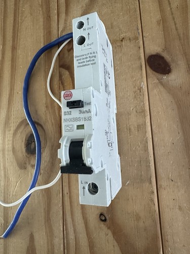 Wylex amp curve 6ka - amp, 30ma