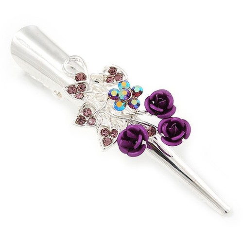 Medium purple crystal - medium,