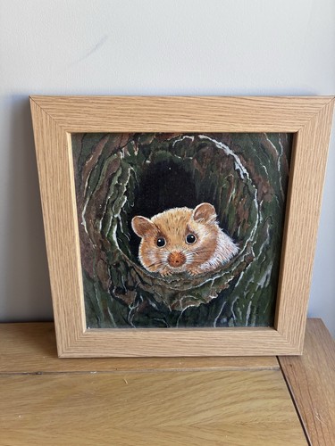 Field mouse original oil - mouse,