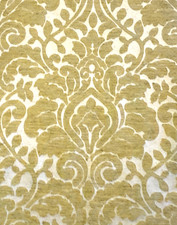 Gold Cream Damask Upholstery