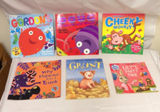 6x Mixed Children's Animal Story Books-Peter Rabbit Tinga Tales Cheeky Monkey