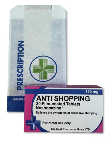 Anti shopping novelty - anti,
