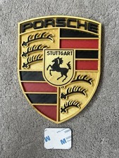 Porsche Badge 3d wall art plaque