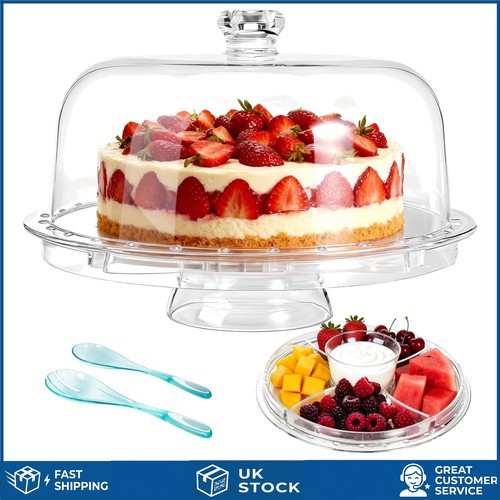 Elegant cake stand with - 6-in-1,