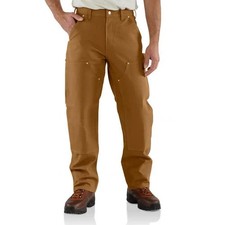 Carhartt B01 Loose Fit Firm Duck Double-Front Utility Work Pant Carhartt Brown,3