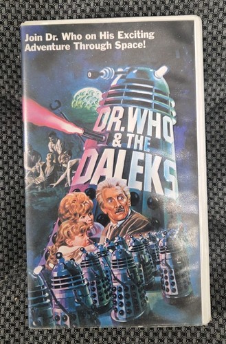 Who the daleks vhs peter - who,