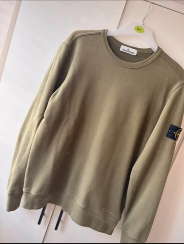 Khaki stone island sweatshirt - khaki,