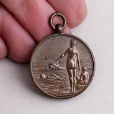 1934 SWIMMING MEDAL - Free UK P&P - *£10 CLEARANCE SPECIAL*