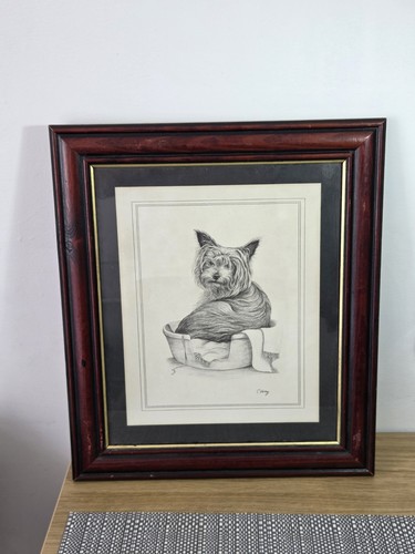 Vintage framed yorkshire - framed,