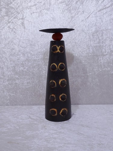 Vintage handmade tribal wooden - vintage,