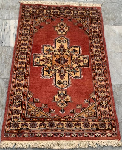 Vintage afghan hand knotted - afghan, hand-knotted