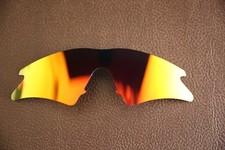 PolarLens POLARIZED Red Fire Iridium Replacement Sweep Lenses for-Oakley M-Frame