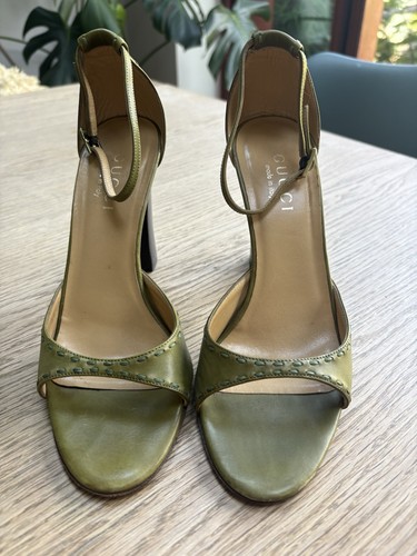 Gucci vintage olive green - green, high