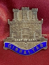WW1 Gibraltar Hallmarked