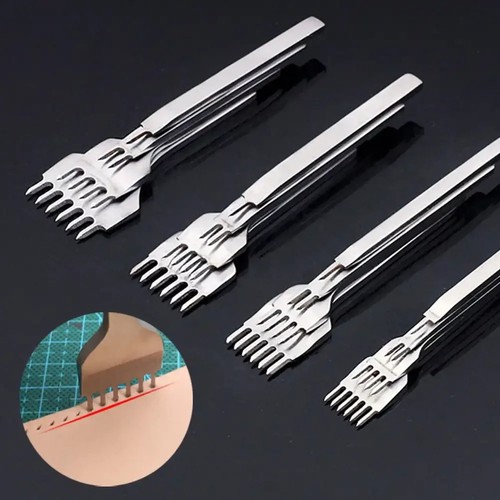 Leather stitching punch - leather,