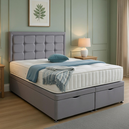 Divan ottoman bed base plush - divan,