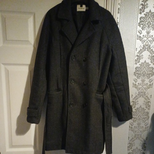 Mens topman grey wool - mens, blend