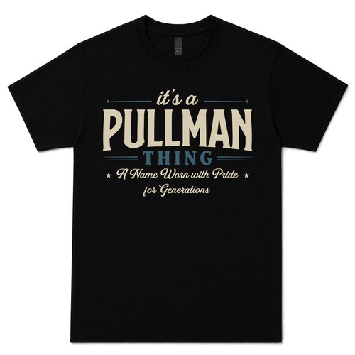 Pullman thing a name - a,