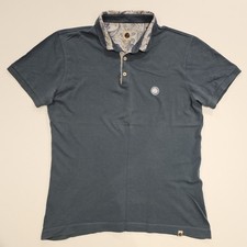 PRETTY GREEN PAISLEY PENNY COLLAR POLO SHIRT M MEDIUM