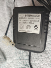 NiCd 9.6V battery pack charger