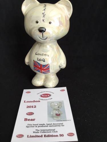 Wade pearlised teddy bear - wade,