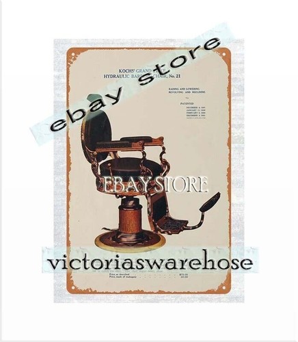 1906 barber chair - barber's, a