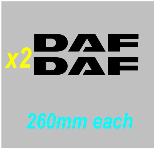 Daf truck decals - truck, any